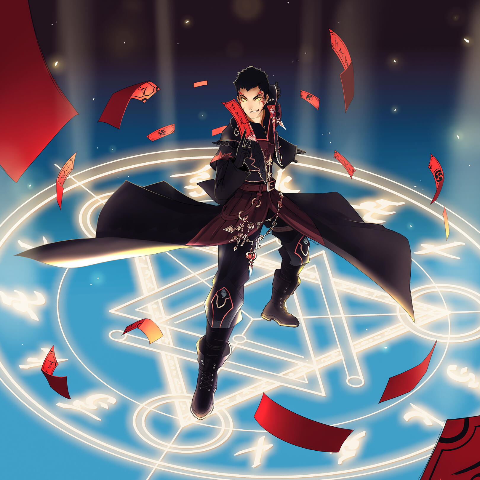 Kaito art commission by BritishMuffin Kaito art commission by BritishMuffin